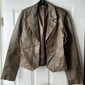 Wrangler Leather Jacket
